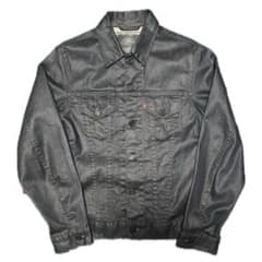 【極美品】リーバイス ブラックデニムジャケット 黒パッチ ストレッチ S(M相当 m58965558151_1.jpg?1769840386