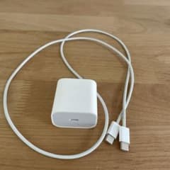 APPLE 純正電源アダプター、充電ケーブル アップル MHJA3AM/Aのサムネイル