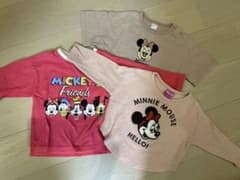 子供服 Disney ミニーマウス Tシャツセット 90-95のサムネイル
