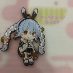 即購入OK (おまけつき)ホロライブ ラバーキーホルダー 兎田ぺこらのサムネイル