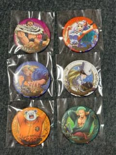 ONE PIECE バースデイ缶バッジ 6種 まとめ売り - メルカリ