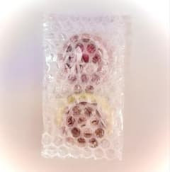 ミリプロ DMMスクラッチ あくび・でもんすぺーど＆音ノ瀬らこ 缶バッジ