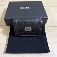 ★★きゃなぴ★★CHANEL♦︎BOY CHANEL♦︎三つ折りミニウォレット きゃなぴ様専用CHANEL♦︎BOY CHANEL♦︎三つ折りミニウォレット | Mercari