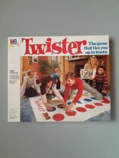 美品！　Milton Bradley Twister ツイスター ゲーム