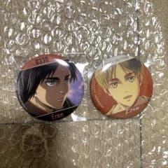 エレン 缶バッジ 進撃の巨人 AMNIBUS アムニバス - メルカリ