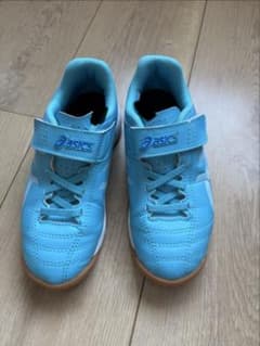 ASICS JUNIOLE ライトブルー スニーカー　18cmのサムネイル