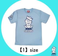 セーラーズ☆アイドルTシャツ☆サイズ１水色のサムネイル