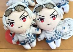 ヒプノシスマイク ピこぬい 碧棺左馬刻 マスコット ぬいぐるみ 2個のサムネイル
