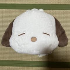 【新品未使用】　サンリオ　だらりんライフ顔デカクッション　ポチャッコ　ぬいぐるみ
