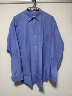 comoliシャツ コモリシャツ サックス 3 - メルカリ