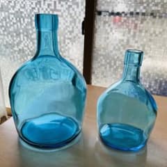 デミジョンボトル風　一斗瓶　花瓶（大１・小１） 東洋ガラスのサムネイル