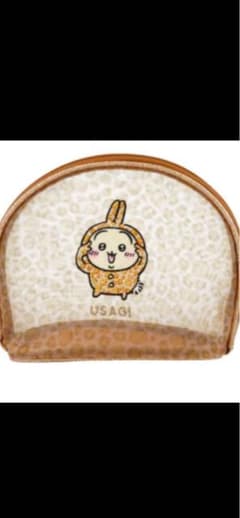 ちいかわ　ドンキ　シェル型　ポーチ　うさぎ　ヒョウ柄のサムネイル