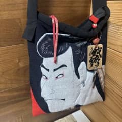 浮世絵デザイン スマホショルダーバッグのサムネイル