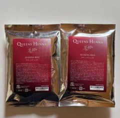 新品未使用】クイーンズヘナ レッドQUEENS HENNA 2パック - メルカリ