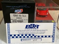 =限定品=【BBR】1/43 フェラーリ 458 ITALIA 2009のサムネイル