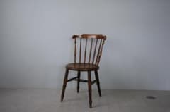 英国アンティーク木製キッチンチェア/ダイニングイス/ベントウッド91