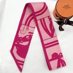 HERMES ツイリー Brides de Gala Shadowピンク - メルカリ