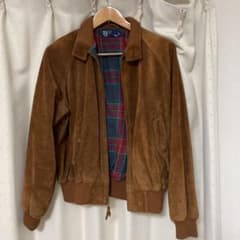 【美品】POLO Ralph Lauren レザーブルゾン 古着のサムネイル