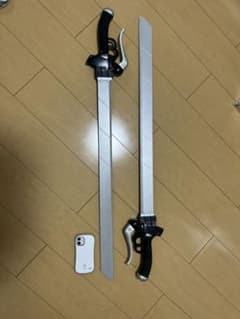 進撃の巨人　スナップブレード　剣　コスプレ　2本セットのサムネイル