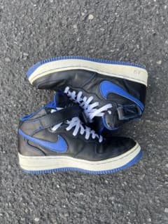 Nike ハイカットスニーカー ブラック/ブルーのサムネイル
