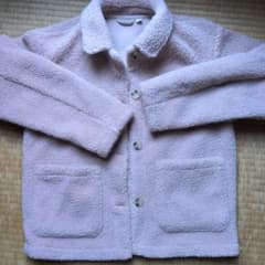 ピンク フリースジャケット 100cm~のサムネイル