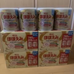 m*e様 明治 ほほえみ 粉ミルク 780g×12缶のサムネイル