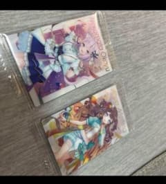 홀로 라이브 카드 5장 세트 웨하스 고양이 마타오카유 토우타 페코라