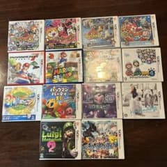 ニンテンドー3DSソフト14セットのサムネイル