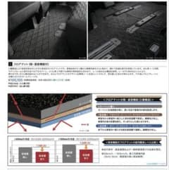 デリカD5純正フロアマット（吸音遮音機能付）MZ511940（7人乗）ほぼ未 