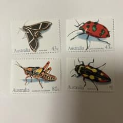 専用☆オーストラリア 昆虫の切手4種完 未使用 1991 オーストラリア 昆虫の切手4種完 未使用 1991 - メルカリ