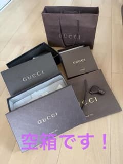 GUCCI 空箱 ショップ袋 ギフトボックス セット - メルカリ