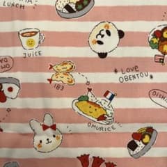 ピンク生地　コッカ　はぎれのサムネイル