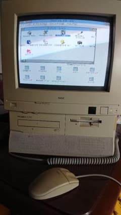 キャンビーPC9821 cb2/T 中古美品です EOSystem入ってます。のサムネイル