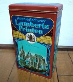 Lambertz Printen 空き缶 アンティーク調 　海外からのサムネイル