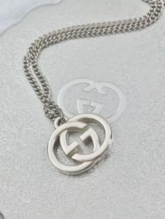 【超美品】GUCCI ペンダント トップ925＋社外チェーン 男女兼用 超美品】GUCCI ペンダント トップ925＋社外チェーン 男女兼用 - メルカリ