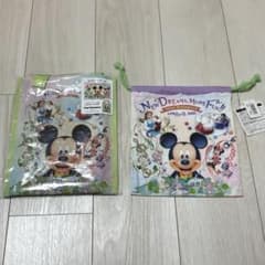 ディズニーランド　巾着レジャーシート　2点セットのサムネイル