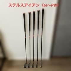 ステルスアイアンセット（6I〜PW） TENSEI RED60S - メルカリ