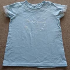 水色　半袖Tシャツのサムネイル
