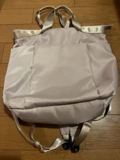 2WAY リュック バックパック ピンクベージュのサムネイル