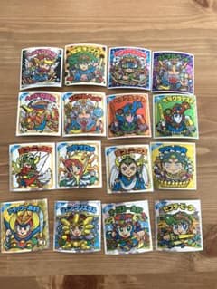 ビックリマンシール　16枚セット　ヘッドロココ　ヘラクライストのサムネイル
