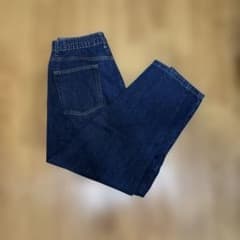 レディース デニムパンツ インディゴブルーのサムネイル