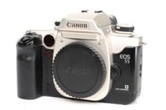 【希少】Canon EOS 55 フィルム一眼レフカメラ 極美品 早い者勝ち！【希少】Canon EOS 55 フィルム一眼レフカメラ 極美品