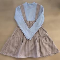 branshes 長袖 女の子 ジャンパースカート 110cmのサムネイル