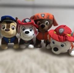 パウパトロール　ぬいぐるみ　まとめ売り　チェイス　マーシャル　ズーマ