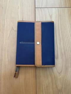 ほぼ日手帳カバー 文庫本 A6 サイズ　スナップボタン付きのサムネイル