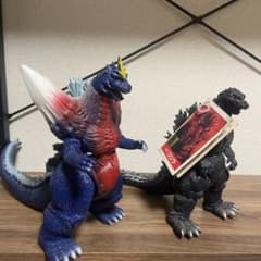 怪獣王ゴジラ (ゴジラvsスペースゴジラ版) ソフビ　2個セット m59014001064_1.jpg?1772815678