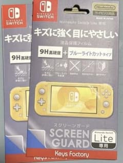 Nintendo Switch Lite スクリーンガード 2セット