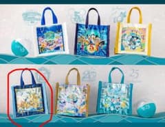 東京ディズニーシー 15周年 ミニトートバッグ ガチャのサムネイル