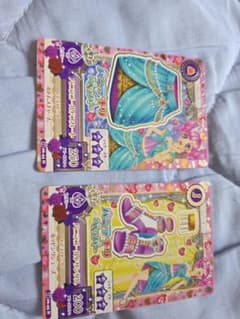 アイカツ バニラゴールド カード2枚セットのサムネイル