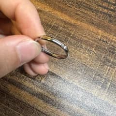 シンプル シルバーカラー リング 指輪のサムネイル